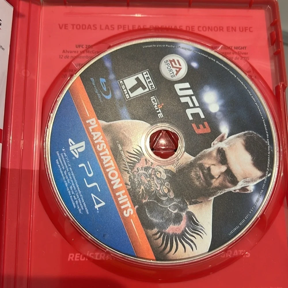 UFC 3 PS4 video game
